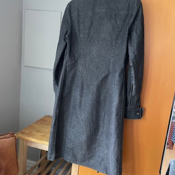 Long Denim Jean Jacket Jacob 90s - Picture 7 of 15